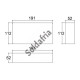 Caixa Patola PB-119/2 52x110x190 Caixa Patola PB-119/2 52x110x190